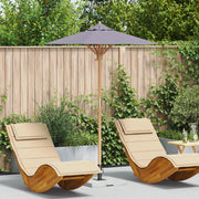 Parasol da Giardino Grigio Scuro 150x210 cm BambÃ¹