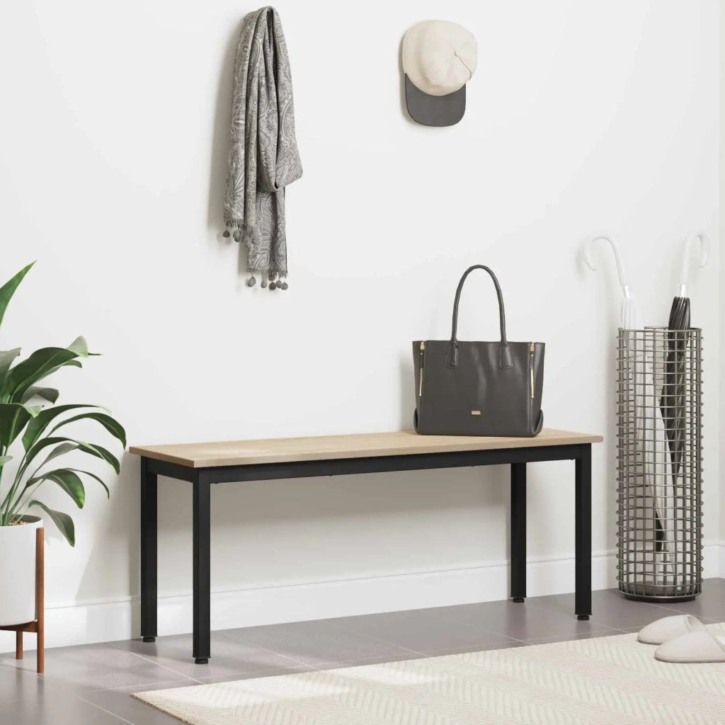 panchina Sonoma 110 x 35 x 45 cm Legno multistrato 892597