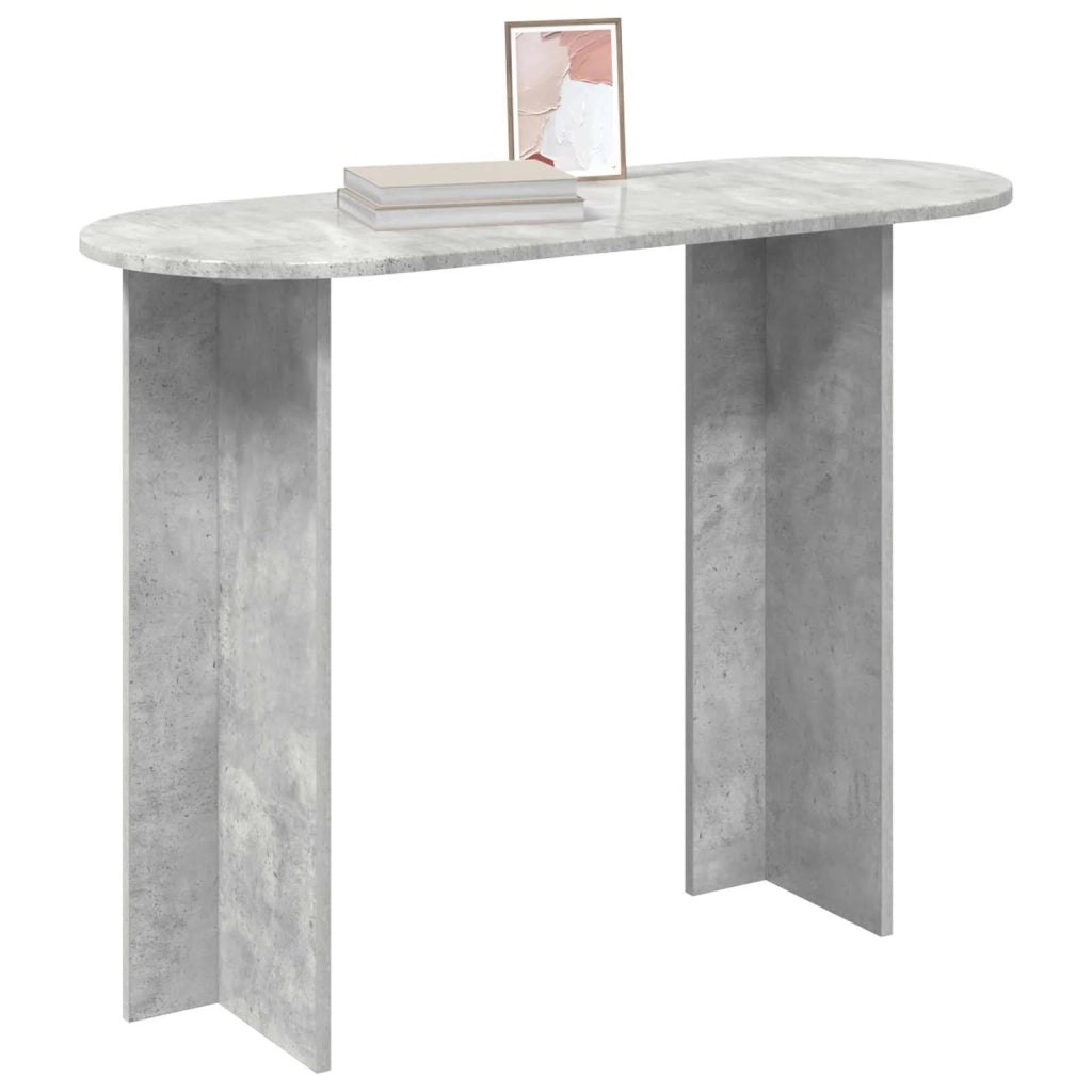 Tavolo consolle Grigio Cemento 100 x 39,5 x 75 cm 8001152