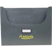 CASSETTA PORTA PUBBLICITA' mm 340x50x260h - Antracite