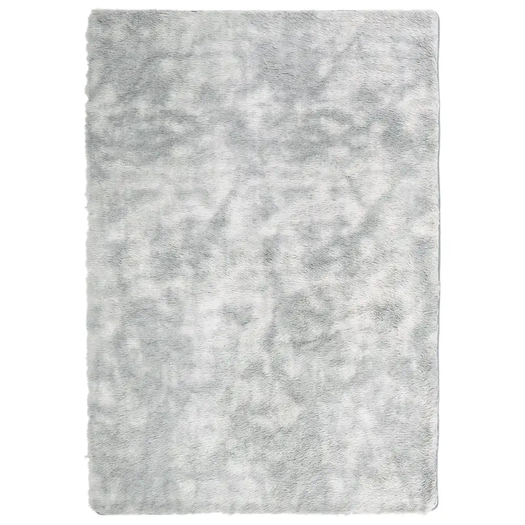 Tappeto del soggiorno | Tappeto Shaggy a Pelo Lungo NAVARRA Grigio Argento 120x170cm