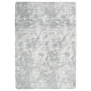 Tappeto del soggiorno | Tappeto Shaggy a Pelo Lungo NAVARRA Grigio Argento 120x170cm