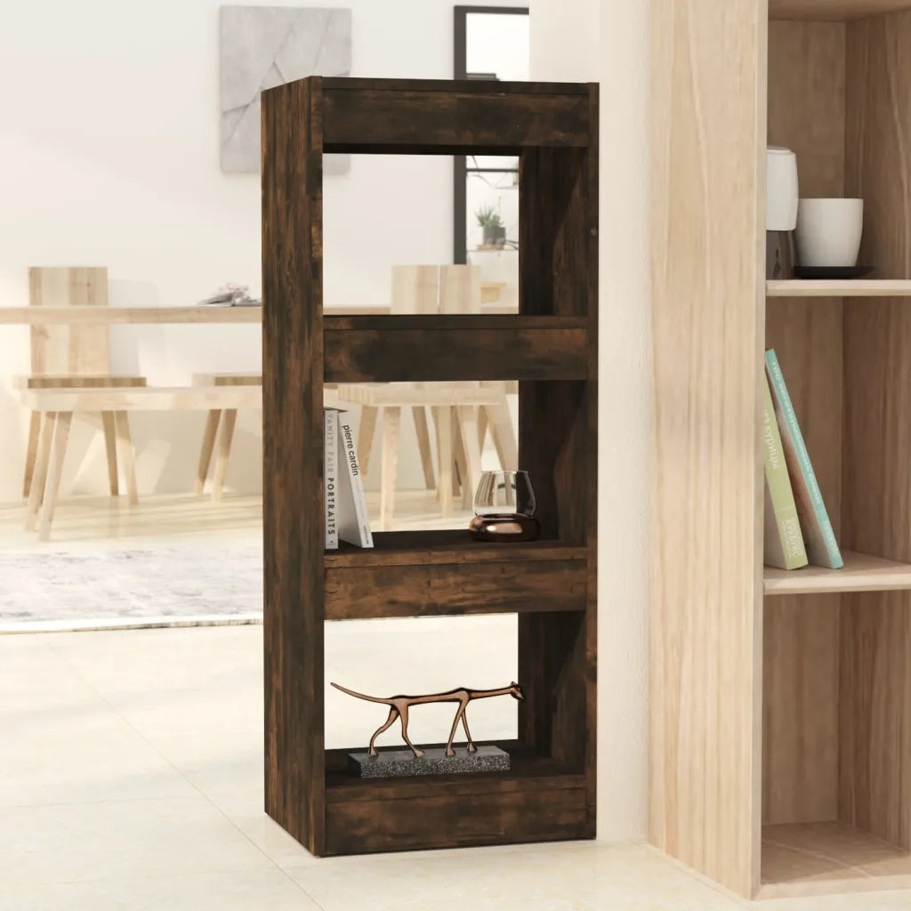 Libreria/Divisorio Rovere Fumo 40x30x103 cm in Truciolato 813587