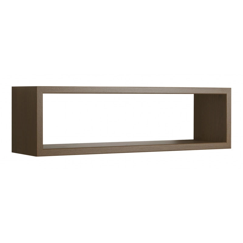 Mensola da Muro, Pensile Bagno, Mensola da Parete, Scaffale da Parete, Rovere Tabacco, 60x17 p15,5 cm - Regolo