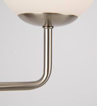 Lampada da parete Modern in Metallo Erich Nickel