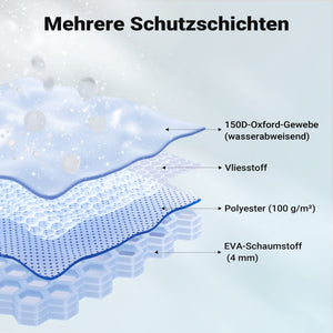 Telo copriauto integrale L 482x178x119 cm Telone di protezione auto contro grandine neve e pioggia