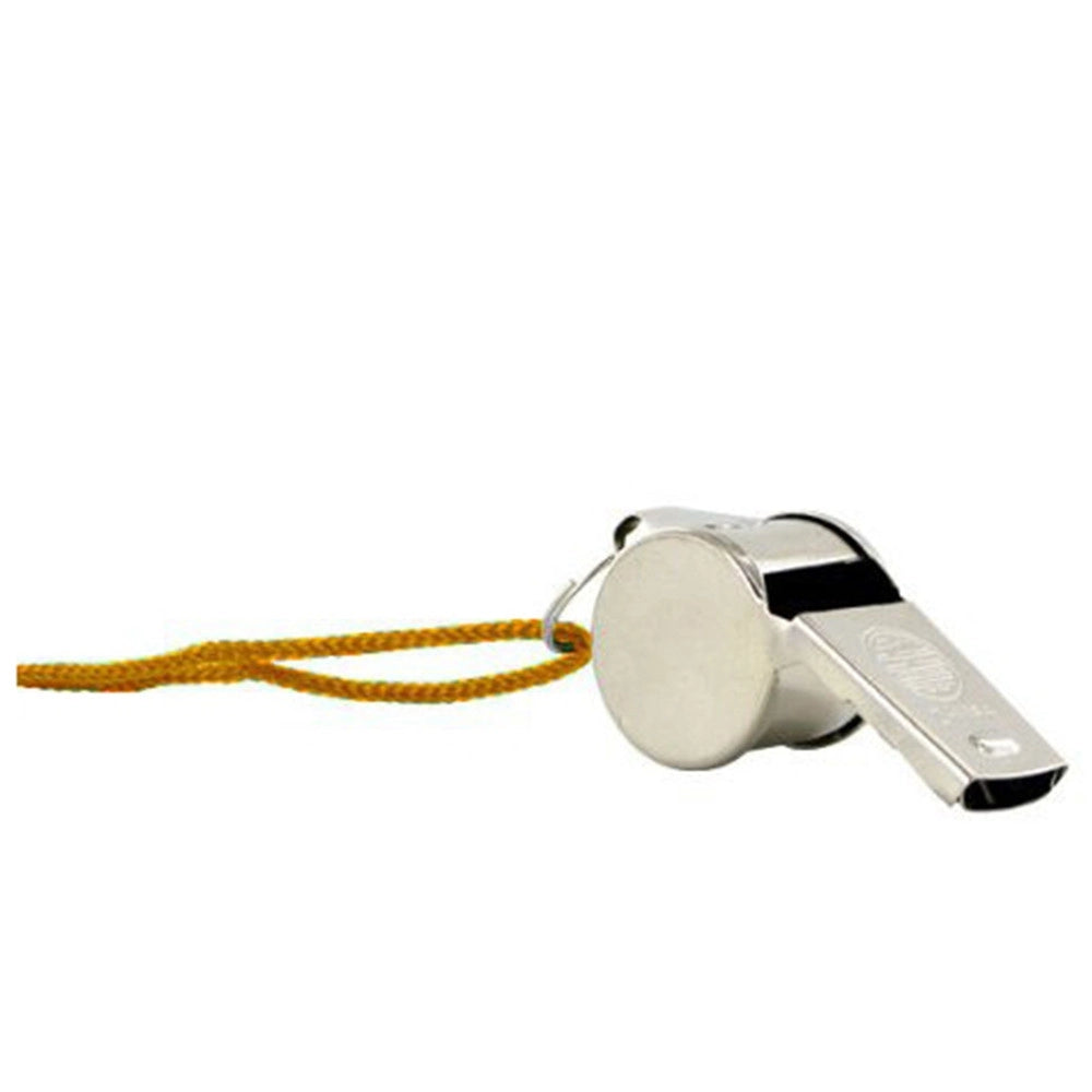 Trade Shop - Fischietto In Metallo Arbitro Professionale Sportivo Fischio Calcio Squadra Tifo -
