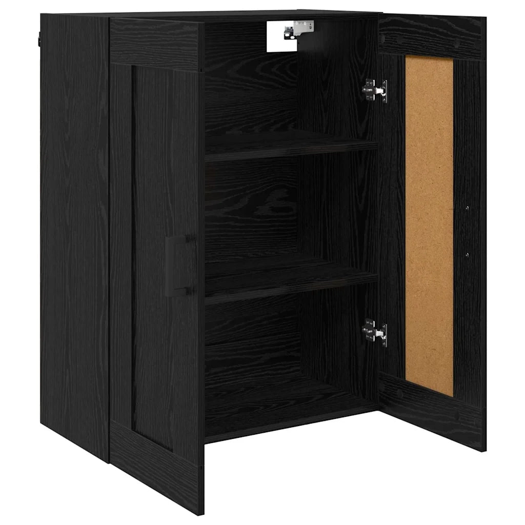 Pensile Rovere Nero 69,5 x 34 x 90 cm Legno ingegnerizzato 882432