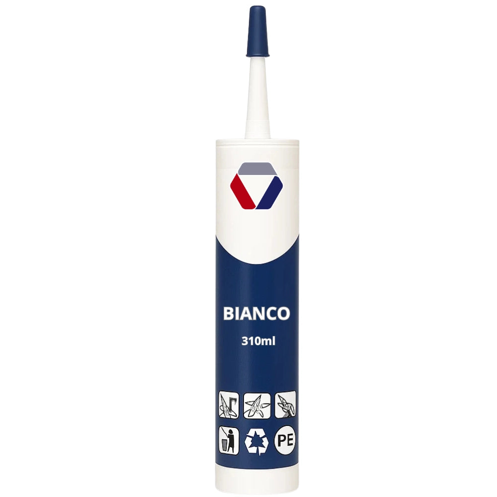 Silicone acrilico verniciabile bianco impermeabilizzante 310 ml