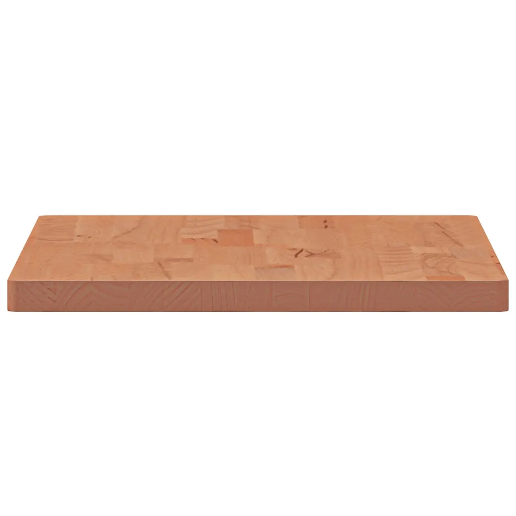 Piano Tavolo | Superficie Tavolo | Piano Scrivania 60x40x2,5cm Rettangolare Legno Massello di Faggio