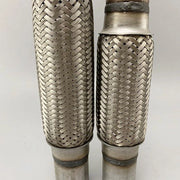 Esenzione di scarico in acciaio inossidabile intrecciato - accessori di riparazione di scarico flessibile - 45 x 200 mm.