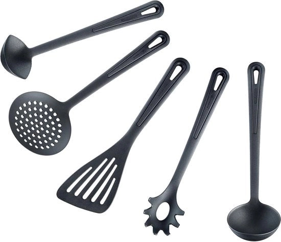 Set di accessori da cucina di alta qualità da 5 pezzi con resistenza al calore fino a 270°C