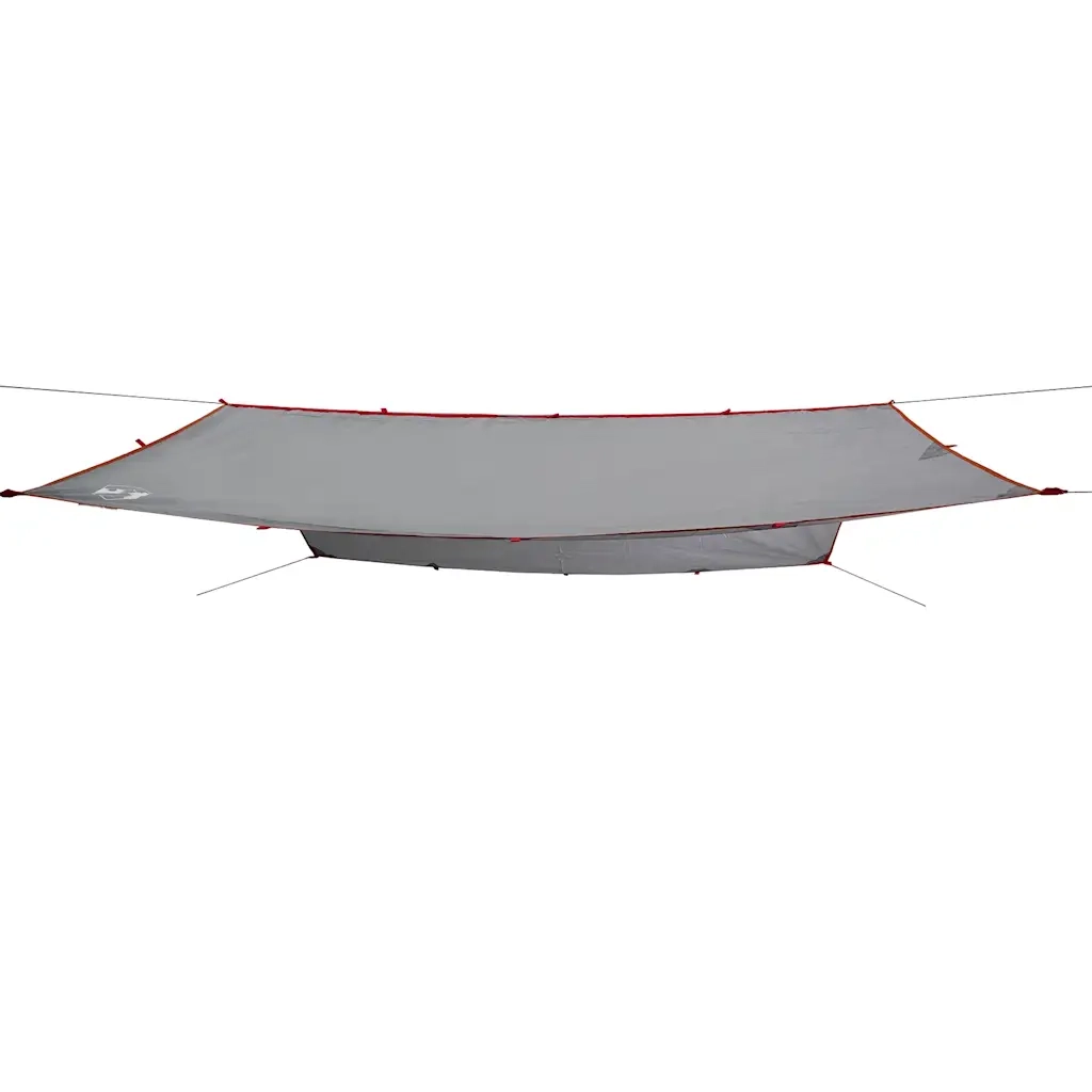 Telone da Campeggio Grigio/Arancione 300x294 cm Impermeabile 94651