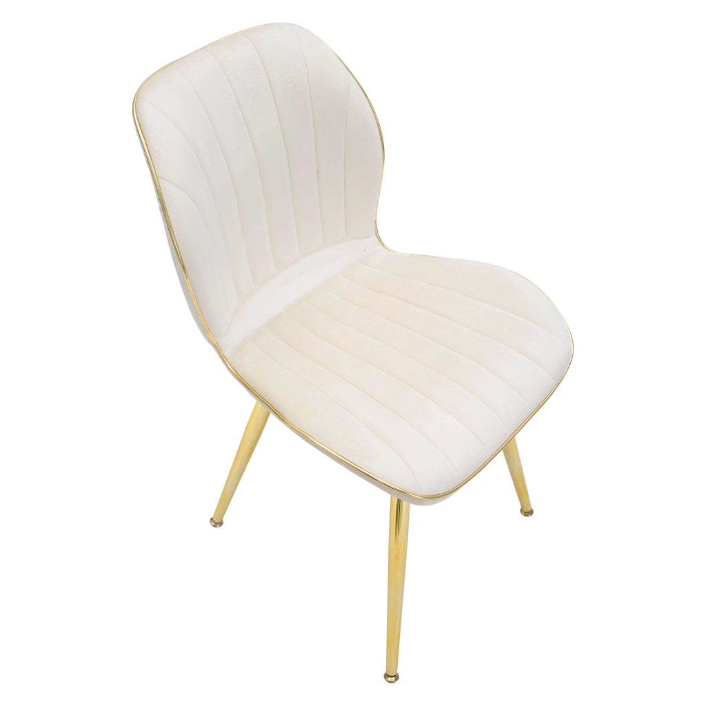 Bohinj, Sedia 2 Sedie, Bianco Crema
