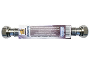 Tubo flessibile estensibile inox 3/4''  200 / 400 mm F F acqua inox DM 174