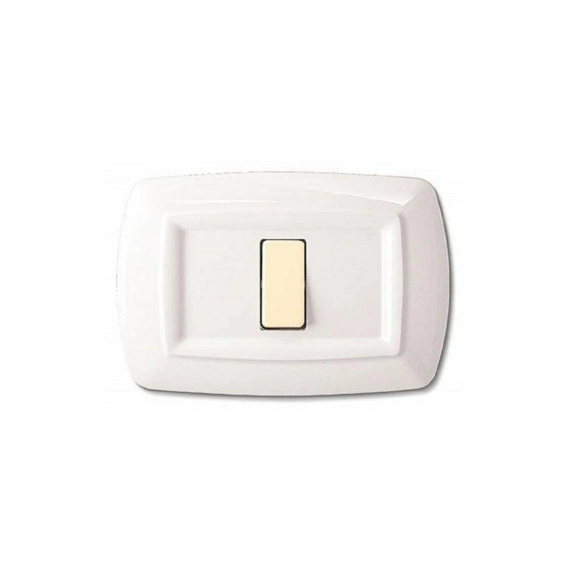 Interruttore unipolare serie civile faeg 10 ampere bianco