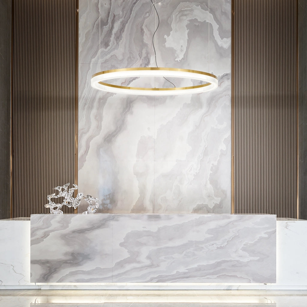 Lampada A Sospensione Crown 1 Luce Led Integrato Nero