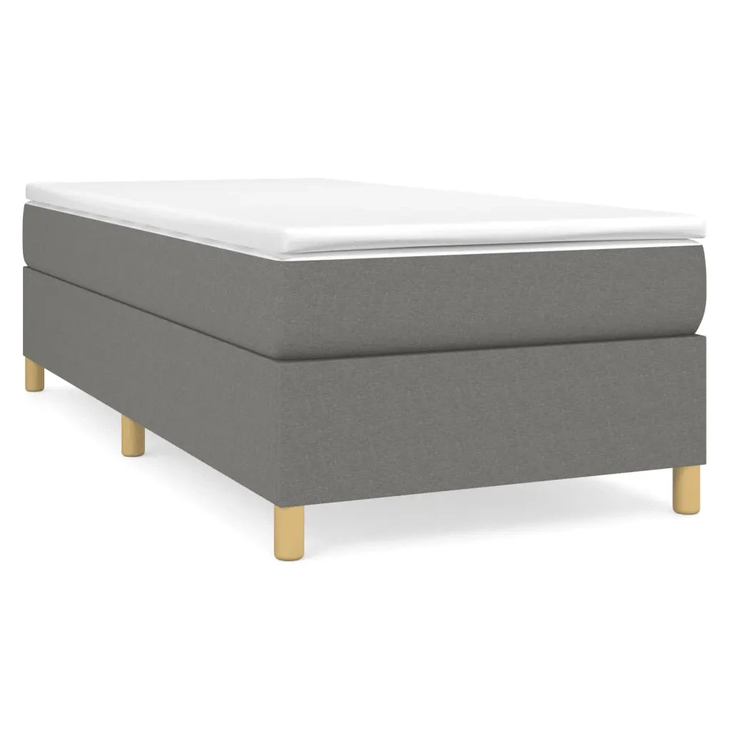 Giroletto a Molle Grigio Scuro 80x200 cm in Tessuto cod mxl 63850