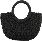 Borse a Mano per Donna con Clutch per Estate e Spiaggia Tote con Spazzole e Borse da Sera