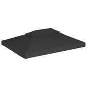 Copertura Superiore per Gazebo a 2 Strati 310g/m²4x3m Antracite 44758