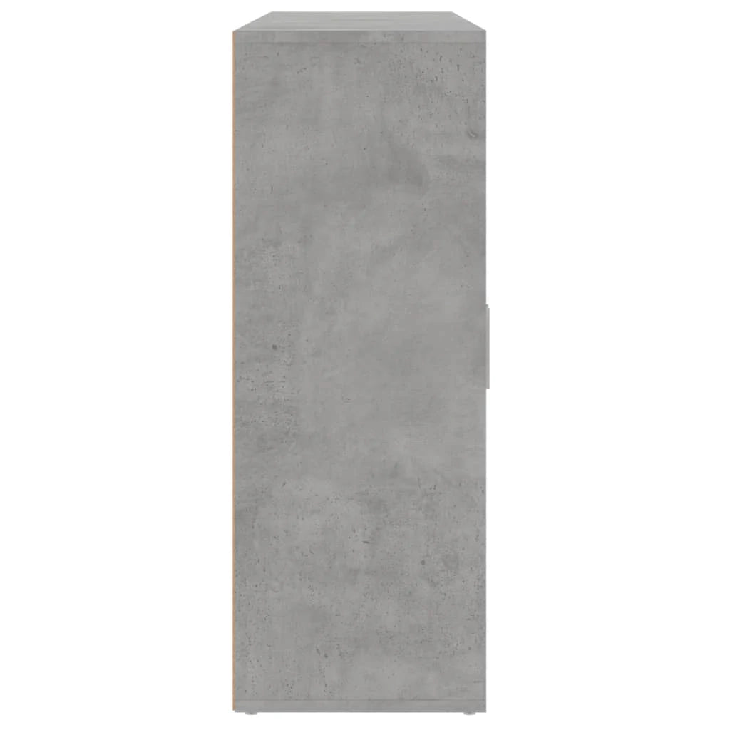 Buffet credenza cassettiera armadio mobile contenitore organizer per cucina soggiorno salotto 3 pezzi 60 x 31 x 84 cm legno ingegnerizzato grigio 02_0037116