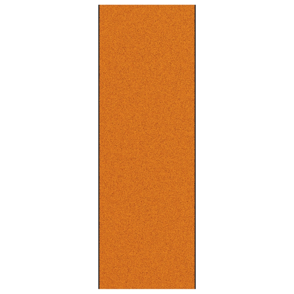 Tappeto da Entrata Lavabile Arancione 120x350 cm di