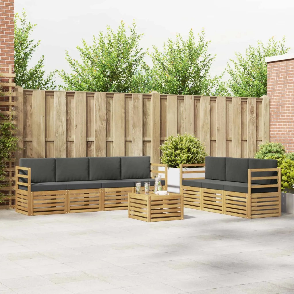 Set divani Legno di Acacia Massello 3391497