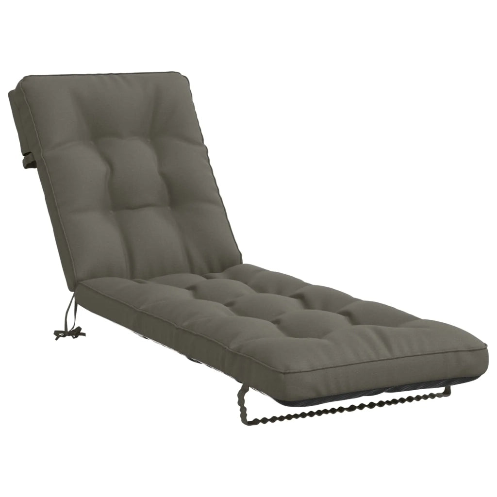 Cuscino per Lettino VIANEN 100% Poliestere Grigio 953840