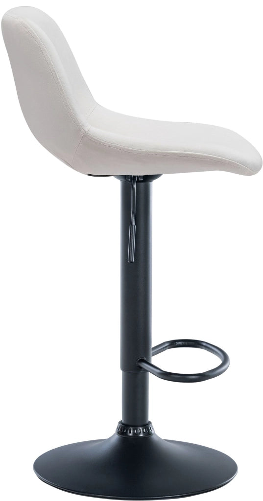 Barhocker Camden Samt schwarz