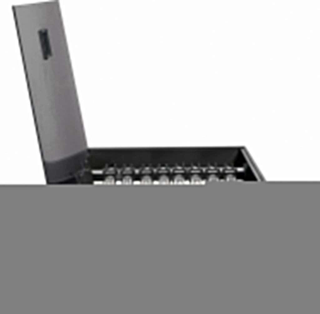Aquael OptiSet 125 cm81x36x51h senza supporto - acquario in extrachiaro con illuminazione LED Colore: Nero
