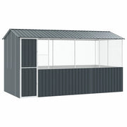 Gabbia per uccelli Antracite 410 x 210 x 230 cm Acciaio zincato 3325171