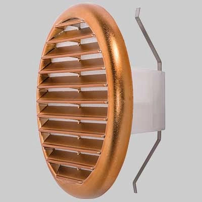 GRIGLIA CIRCOLARE RAMATA UNIVERSALE  Ø 180 Foro 125160     VECAM