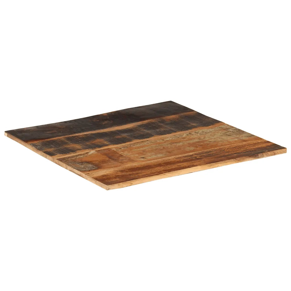 Piano Tavolo | Superficie Tavolo | Piano Scrivania Quadrato 70x70 cm 15-16 mm in Legno di Recupero