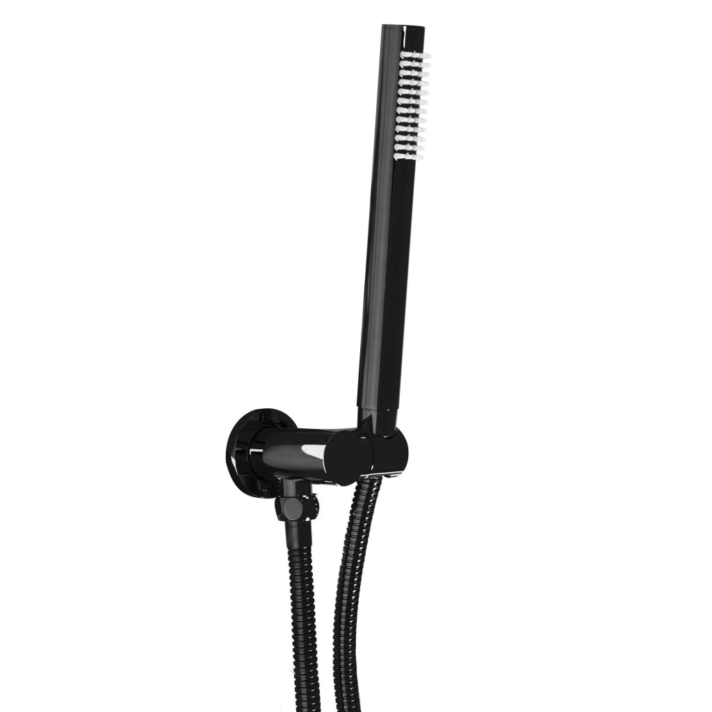 Set Doccia Da Incasso Rea Lungo Black Metallic + Box