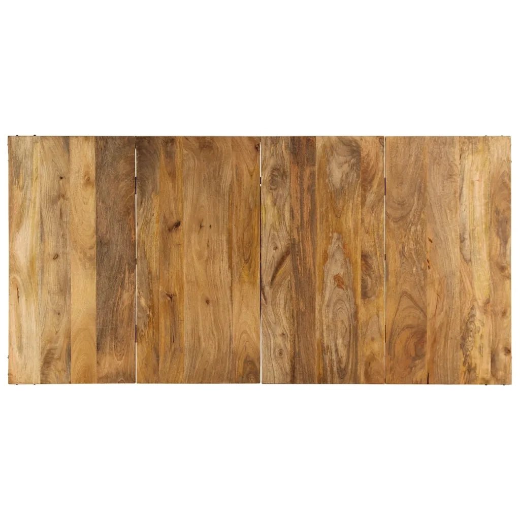 Tavolo da Pranzo 180x90x75 cm in Legno Massello di Mango 373611