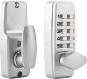 Sostituto di Cassetta Digitale per Porte Interne - Codice a 2-8 Cifre - Impermeabile - Inserzione Porta - Adatto per Porte Interne - Profilo di Sicurezza in Acciaio Inox