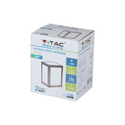Codino grigio chiaro a parete a LED da 12 W 3000K