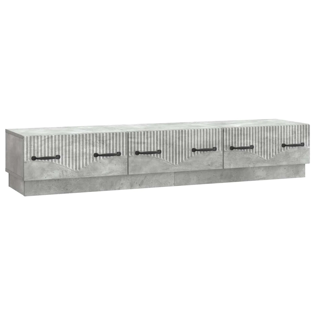 Mobile TV con cassetto Grigio Cemento 147 x 34,5 x 27 cm 895398