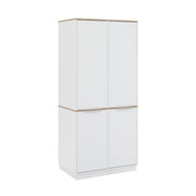 Vicco Scaffale per file Bianco 82 x 179 cm con 6 ripiani