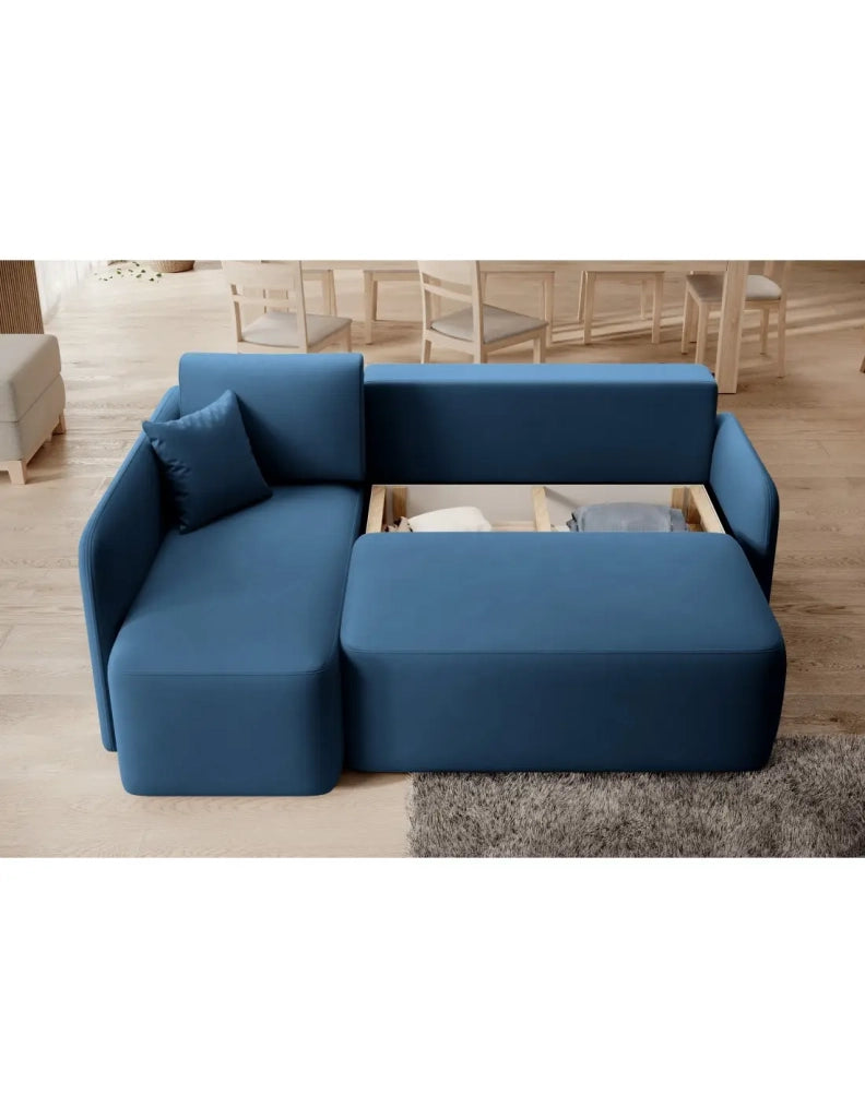 Divano ad angolo collezione HEDSON colore Blu scuro