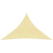 Vela ombreggiante/ombrellone 160 g/m² HDPE 3 x 3 x 4,2 m beige 02_0008969