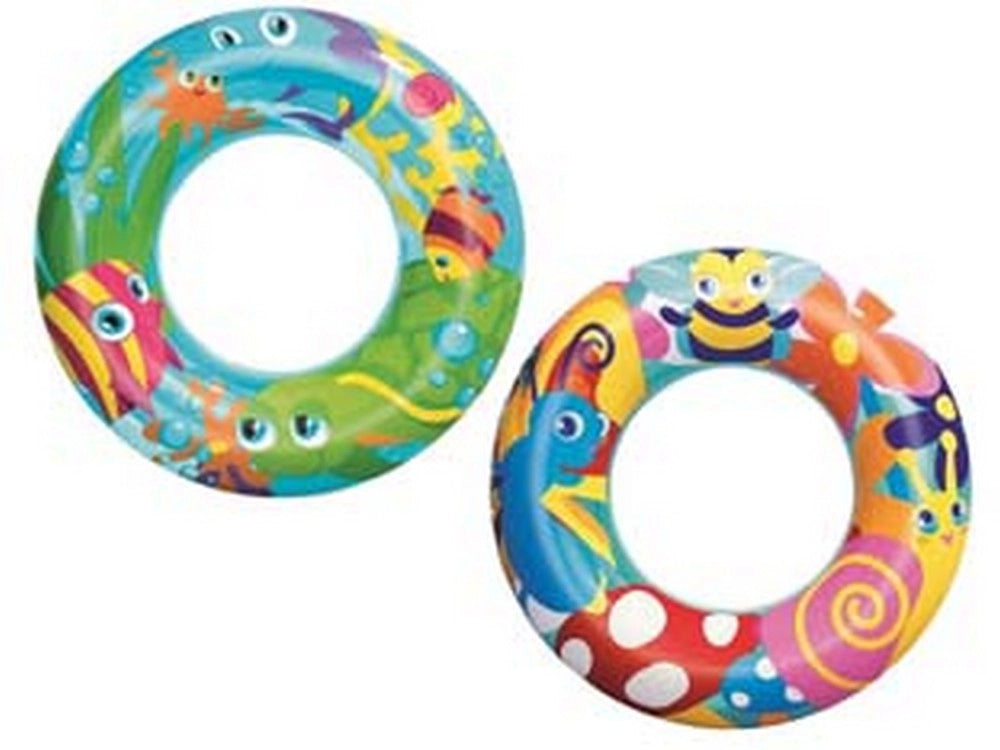 1pz salvagente gonfiabile "designer"  3-6 anni - ø cm.56 - peso gr.120 (art.360 cod:ferx.fer274548