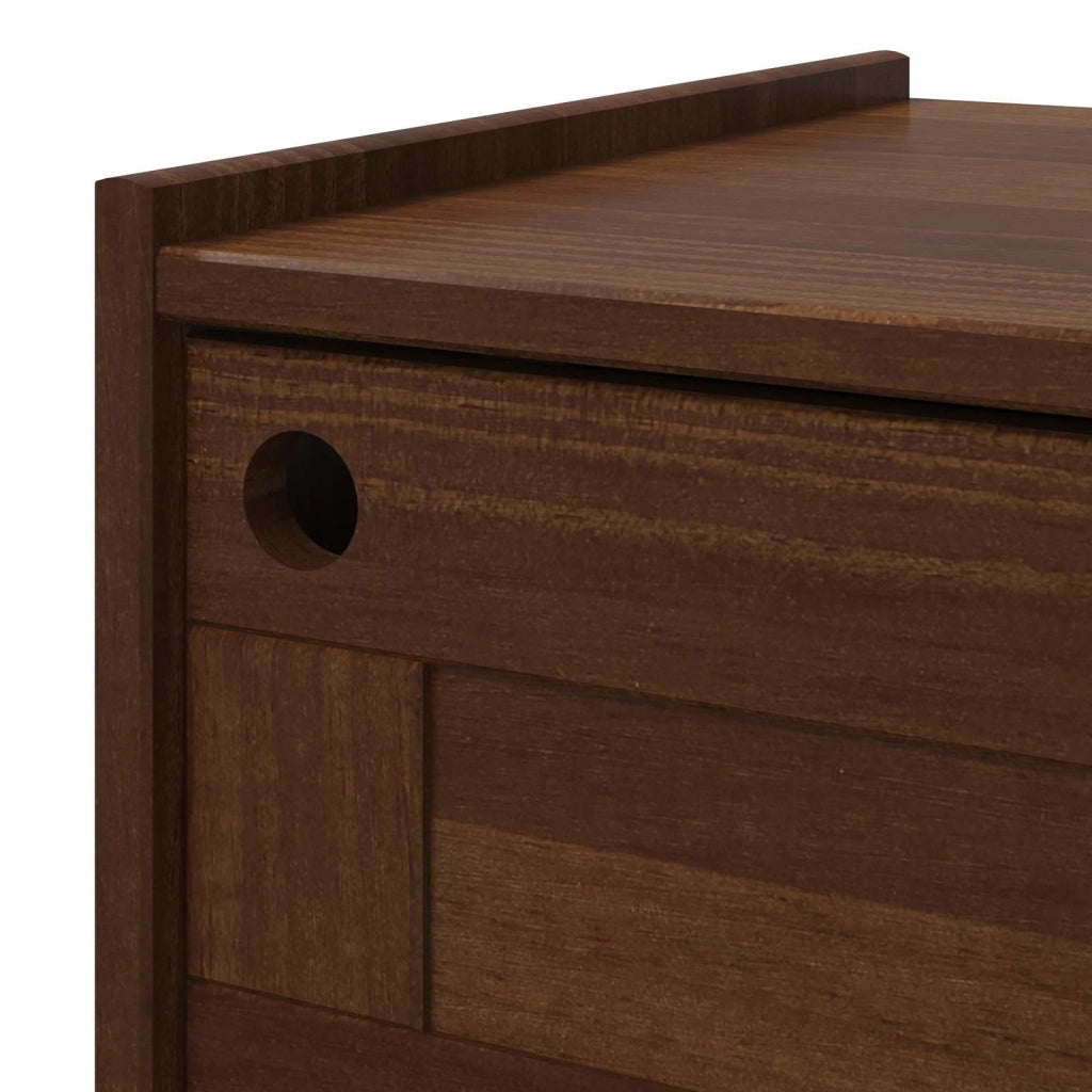 Mobile TV BILBAO 114 x 40 x 45 cm Caramello scuro 42041334