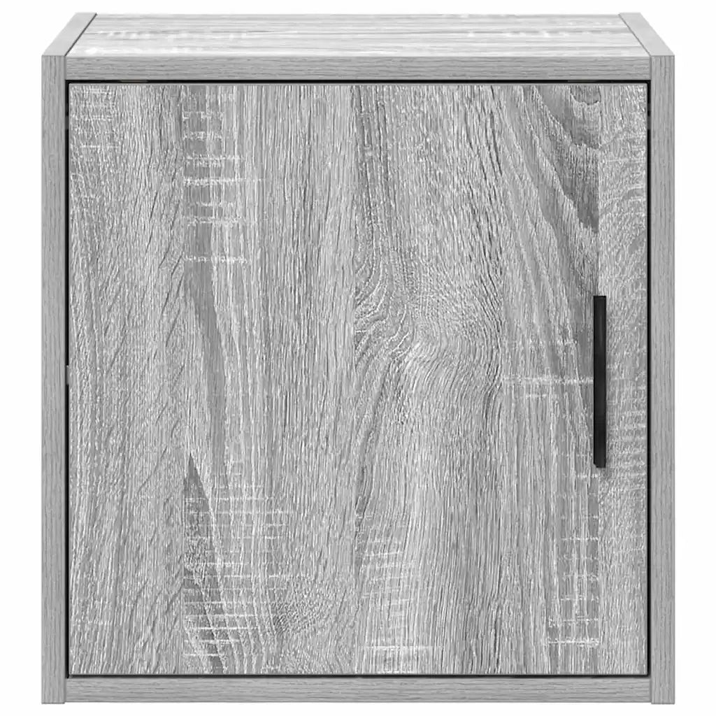 vidaXL Pensili per Garage 2 pz Grigio Sonoma in Legno Multistrato