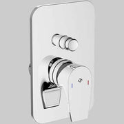 MISCELATORE DOCCIA INCASSO CON DEVIATORE BING  Completo Cromo     TEOREMA