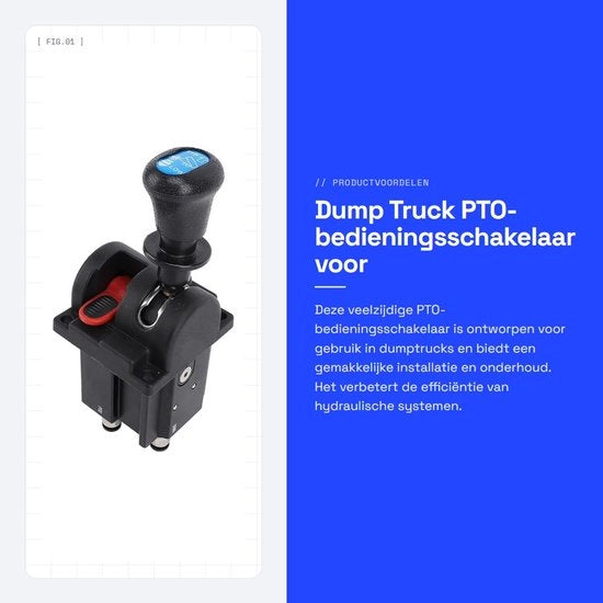Pompa idraulica per trattore dumper, schaltkast PTO per sistema idraulico