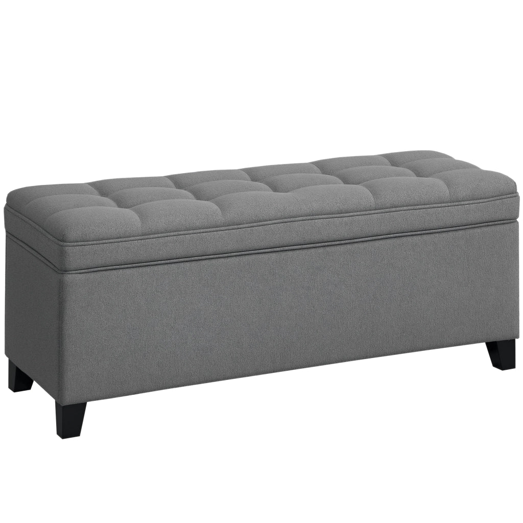 Cassettiera a ribalta con 2 ante ¨C zephmum ¨C 120x40x48 cm grigio scuro