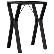 Telaio Gambe a Y per Tavolo da Pranzo | Piede del tavolo 50x40x73 cm in Acciaio