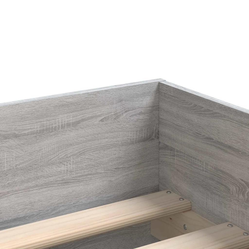Telaio del letto con storage Grigio Cemento 80 x 200 cm 3429618