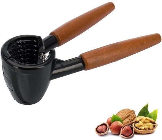 Notaio robusto - adatto per diverse note - 1 pezzo - marrone/nero - alluminio/legno fuso